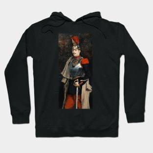 Portrait Of A Man, Presumed To Be Mr. Filleul-Brohy by Julius LeBlanc Stewart Hoodie